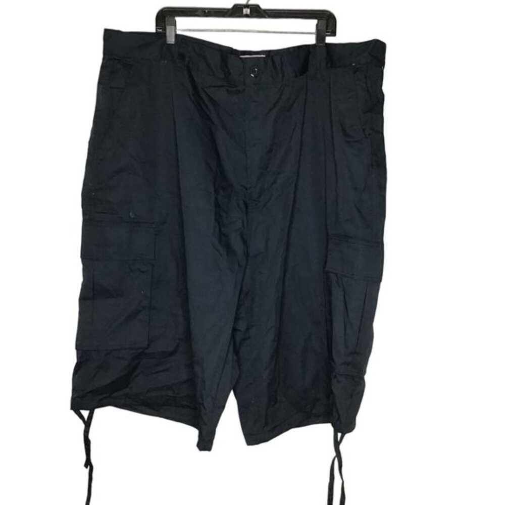 Access Original Fit Men's Cargo Shorts Pockets Drawstrings Navy Blue Size 52